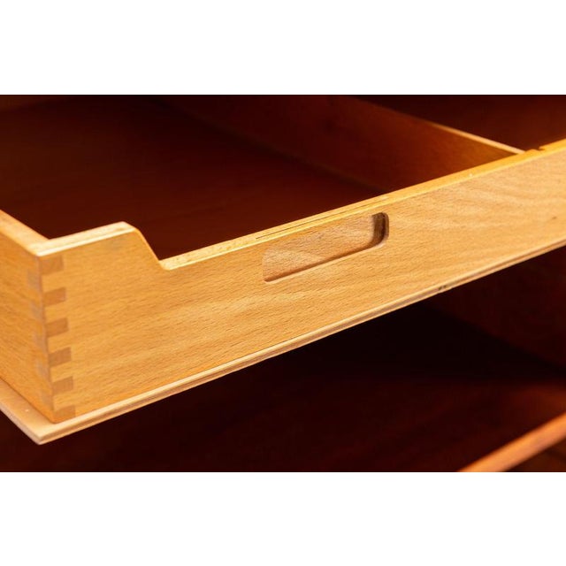 Danish High Cabinet in Teak with Tambour Doors, 1960 For Sale - Image 11 of 15