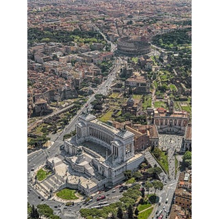 "Vittoriano Colosseo" Contemporary Limited Edition Fine Art Photograph Print by Bernhard Lang For Sale