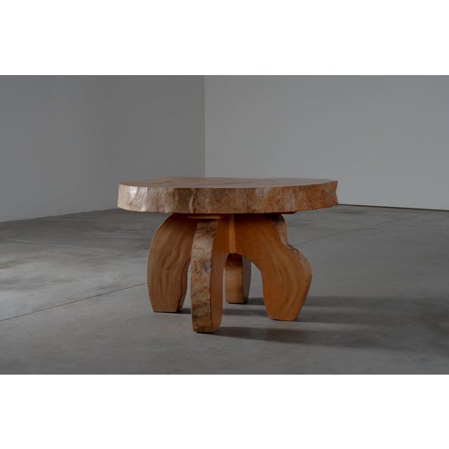 Wooden Centre Table, Germany, 1960s For Sale - Image 6 of 6