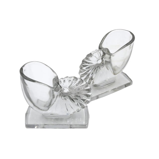 Pair of glass shell “bookends” as part of trobat’s retrobat collection. Each piece is sourced by our founder from around...