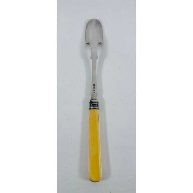 Antique Victorian Stilton Scoop by W. Page & Co., C. 1880s–1895 For Sale - Image 4 of 6