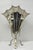 Contemporary Mediterranean Style Silver Gilt Iron Metal Mirror Fireplace Screen For Sale - Image 13 of 13