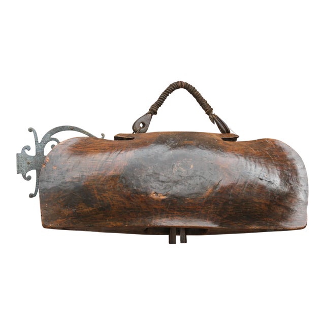 Antique African Tribal Ox Bell For Sale