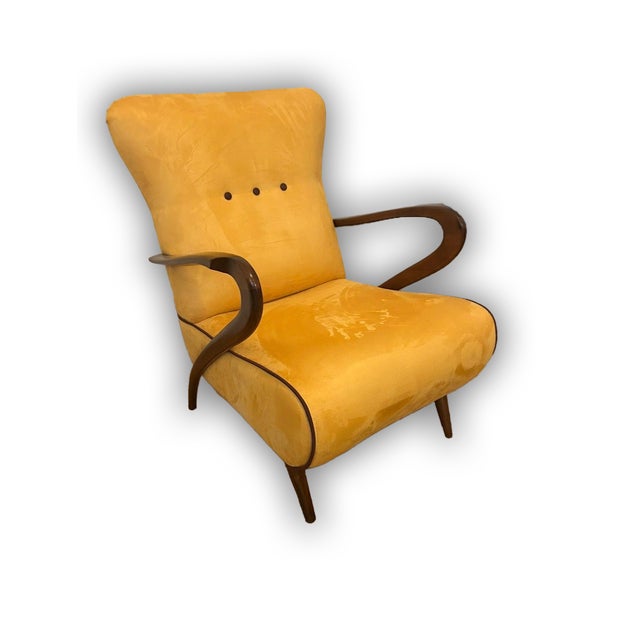 Vintage Lounge Chairs by Paolo Buffa, 1960s, Set of 2 For Sale - Image 10 of 10