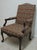 French Country 1980s Baker Furniture French Carved Leg Living Room Lounge Arm Club Chair For Sale - Image 3 of 12