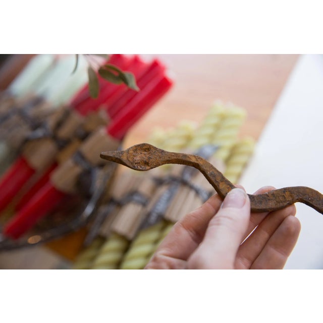 1960s Vintage African Iron Snake For Sale - Image 5 of 6