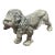 Vintage Gucci Made in Italy Silver-Tone Spaniel Dog Sculpture For Sale