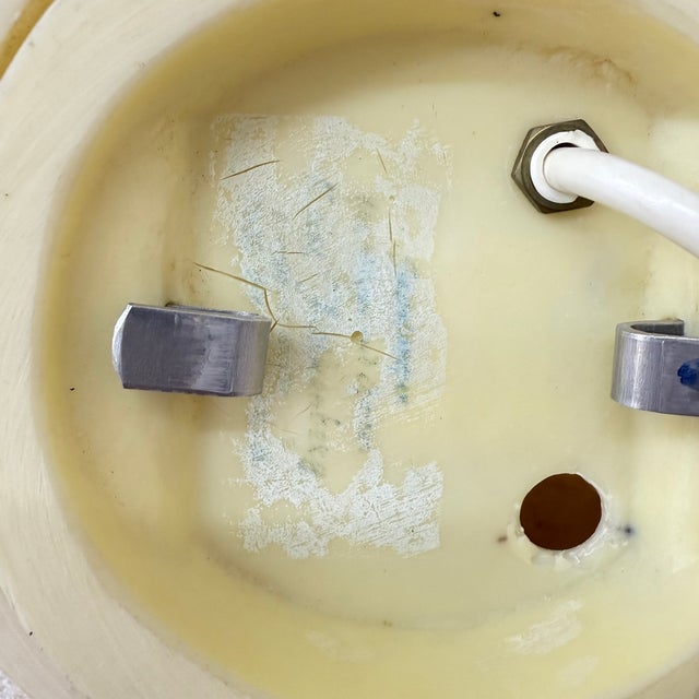 1970s Mid-Century Modern Moon Rock Table Lamp, 1970s For Sale - Image 5 of 18