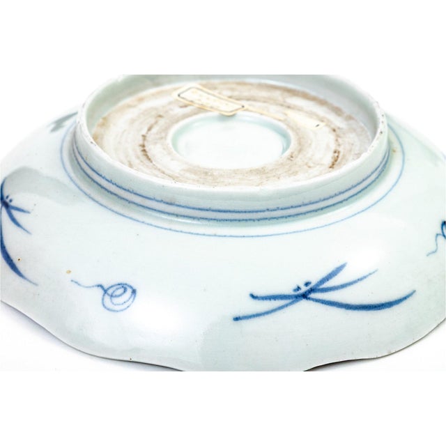 Antique 19th Century Chinese Blue and White Porcelain Qilin Dishes - A Pair For Sale - Image 10 of 13