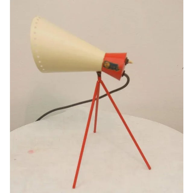 Model 1816 Table Lamp by Josef Hurka for Napako, 1954 For Sale - Image 9 of 10