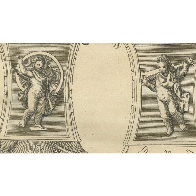 Black Bernard de Montfaucon, Classical Roman Altars & Antiquities, 1721, Engraving For Sale - Image 8 of 9