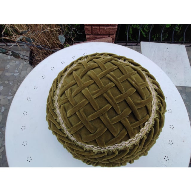 1920s Vintage Art Deco Cushion Cover, 1920s For Sale - Image 5 of 5