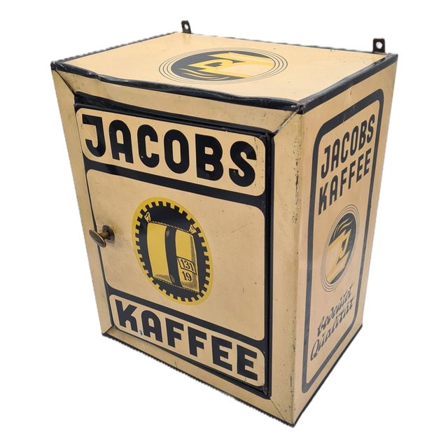Advertising Tin from Jacobs Kaffee, Germany, 1930s For Sale