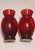 1950s Vintage 1938-1956 Anchor Hocking Royal Ruby Glass Vases For Sale - Image 5 of 11