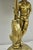 Vintage Maitland Smith Bronze Figure Golfer Sculpture Table Lamp W Leather Shade For Sale In Philadelphia - Image 6 of 18