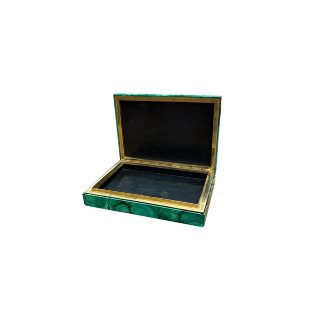 Malachite Smoking Set, 1970s, Set of 3 For Sale - Image 6 of 7