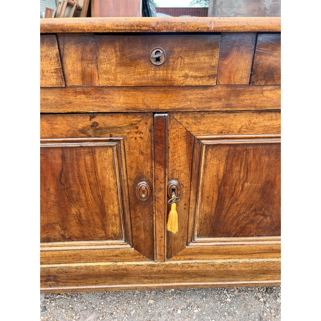 Louis Philippe French 19th Century Louis Philippe Two Door Walnut Buffet For Sale - Image 4 of 12