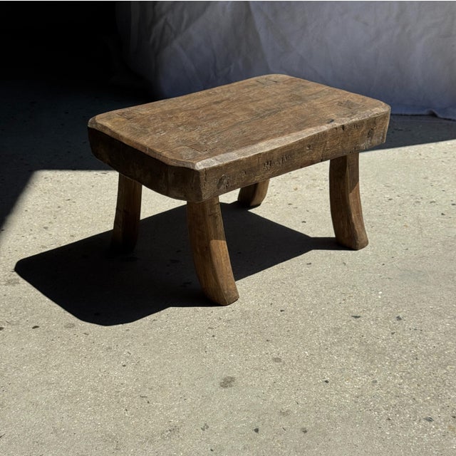 Small Stool in Teak For Sale - Image 4 of 18