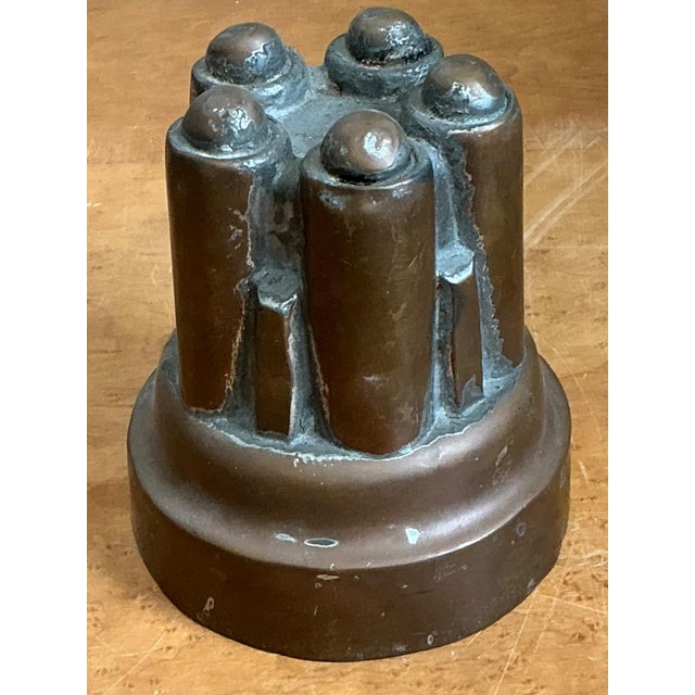 Vintage Copper Over Tin Jelly Mold For Sale - Image 18 of 18