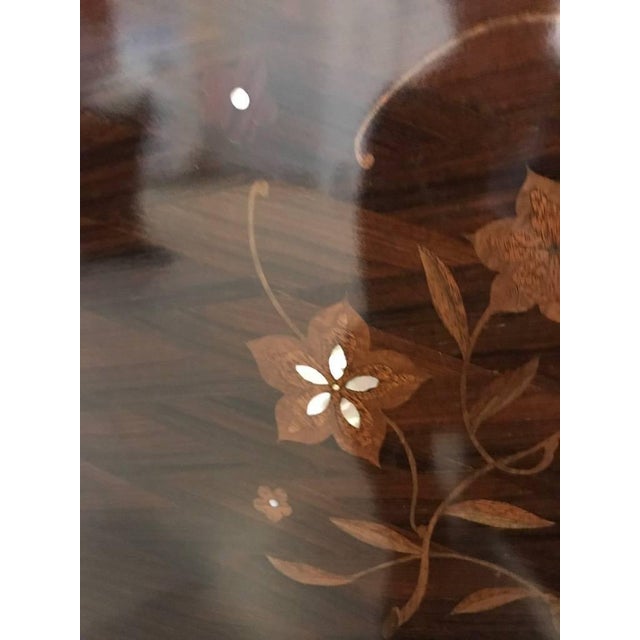 French Art Deco Four Door Buffet in the Style of Jules Leleu For Sale - Image 9 of 11