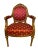 French Late 20th Century Pair of French Gilt Louis the XVI Bee Chairs For Sale - Image 3 of 12
