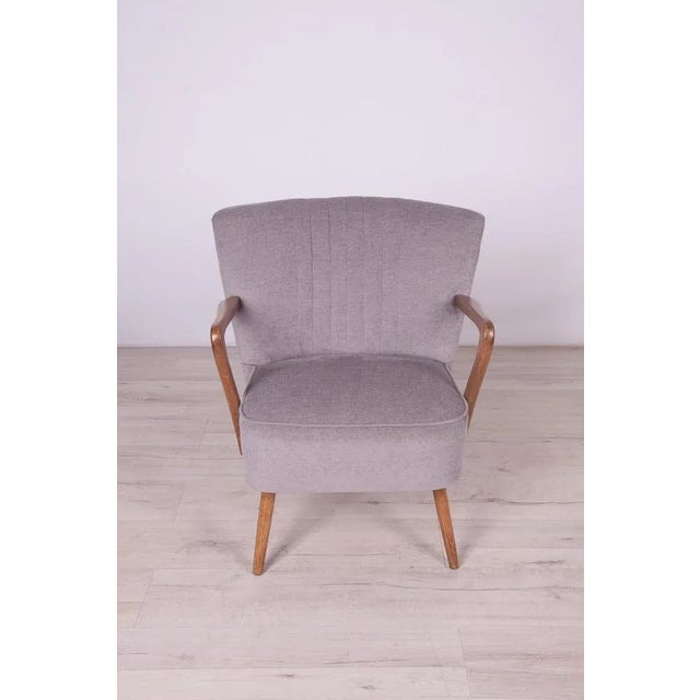 Mid-Century Club Armchair, 1950s For Sale - Image 6 of 13