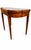 Wood Early 19th Century Mahogany Demi Lune Shape Fold-Over Card Table With Mahogany Veneers For Sale - Image 7 of 7