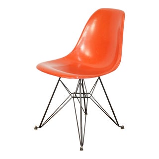 Late 20th Century Eames for Herman Miller Dsr Molded Fiberglass Chair - 2nd Generation For Sale