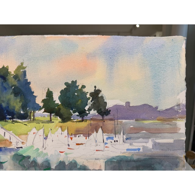 "Cohasset 2" Watercolor by Patricia McCarthy For Sale In Boston - Image 6 of 7