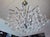 Crystal and Chrome Chandelier, 1970s For Sale - Image 11 of 11