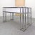Metal Vintage Desk in Chromed Metal, 1970s For Sale - Image 7 of 10
