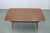 Mid-Century German Coffee Table with Rattan Shelf and Brass Legs, 1960s For Sale - Image 3 of 14