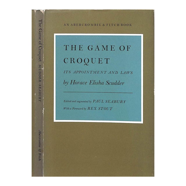 "The Game of Croquet: Its Appointment and Laws" 1968 Scudder, Horace Elisha For Sale