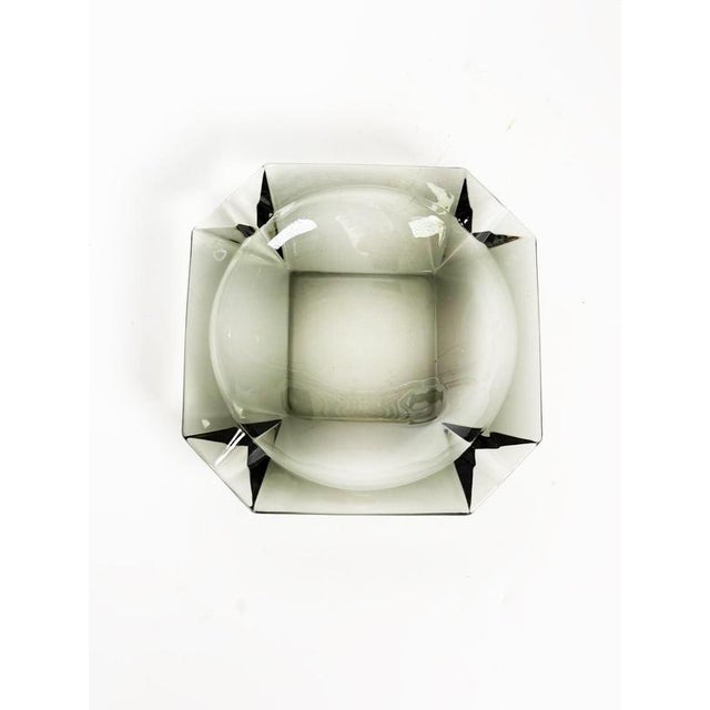 Vintage Glass Ashtray, France, 1970s For Sale - Image 6 of 11