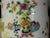 19th Century Antique 19th Century Chinese Famille Rose Porcelain Brush Pot Decorated With Flowers and Altar Fruit For Sale - Image 5 of 13