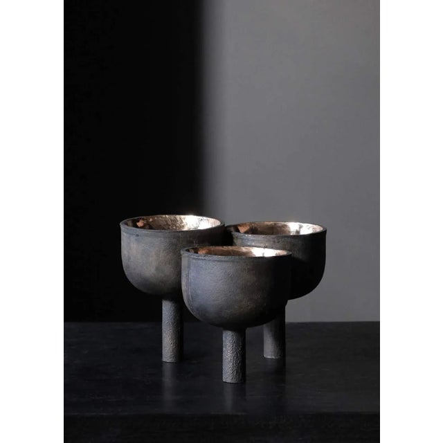 Bronze Triple Tray by Arno Declercq For Sale - Image 4 of 6