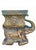 Sculpture Materials Vintage Large Antique Gold Sitting Elephant Large Planter Pot For Sale - Image 7 of 7