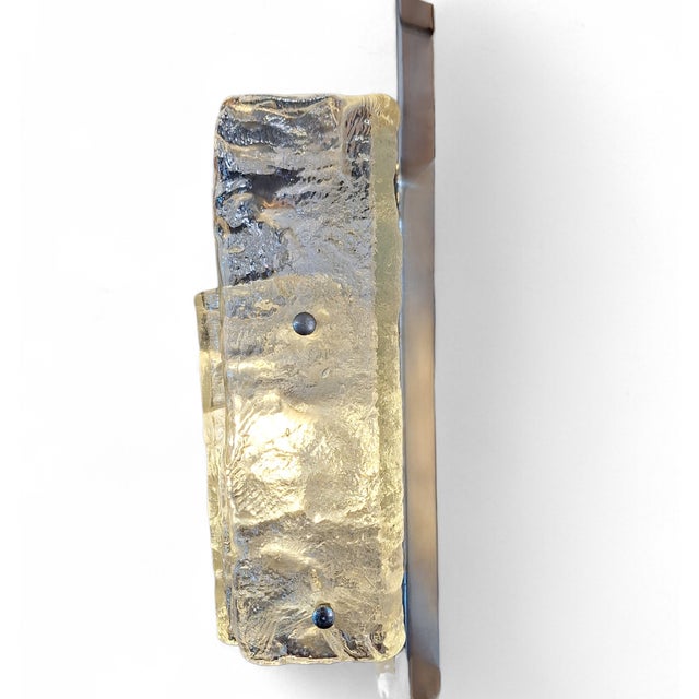 Wall Lamp attributed to Mazzega, Italy, 1960s For Sale - Image 4 of 7