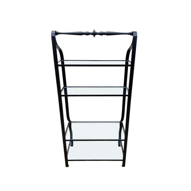 Mid 20th Century Iron Etagere or Baker's Rack For Sale - Image 4 of 7
