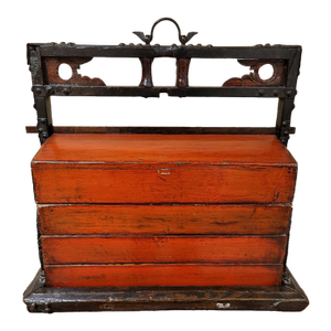 Antique Carved Chinese Wedding Chest