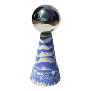 1940s Ozark Pottery Gazing Ball