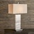 Travertine Marble Lamp For Sale - Image 4 of 6
