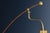 Brass Hudson Valley Lighting Sylva 20 in. 1 Light Wall Sconce in Aged Brass Finish For Sale - Image 8 of 11