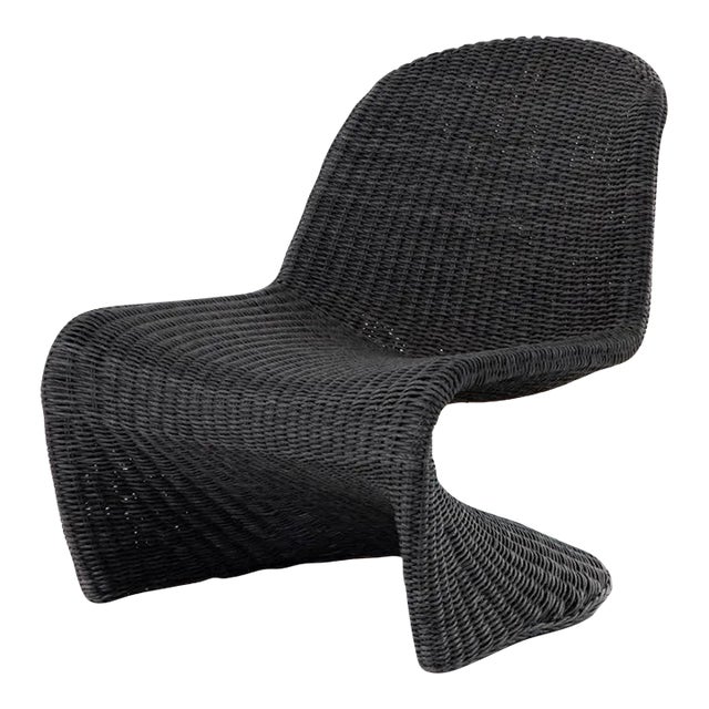 Four Hands Portia Outdoor Occasional Chair, Vintage Charcoal For Sale