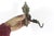 Early 20th Century Vintage Brass Serpent Hook For Sale - Image 5 of 10
