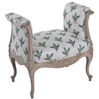 Carved Wooden Window Bench For Sale