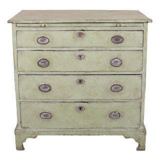 Small English Painted Chest of Drawers For Sale