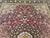Persian Vintage Persian Tabriz Rug, Hand-Knotted Wool & Silk, Fine Floral Pattern, Burgundy & Navy, 10x13 For Sale - Image 3 of 18