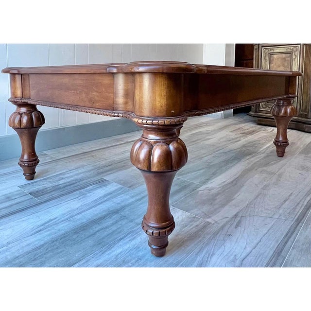 1990s Ethan Allen Tuscan Deveraux Coffee Table For Sale - Image 5 of 7