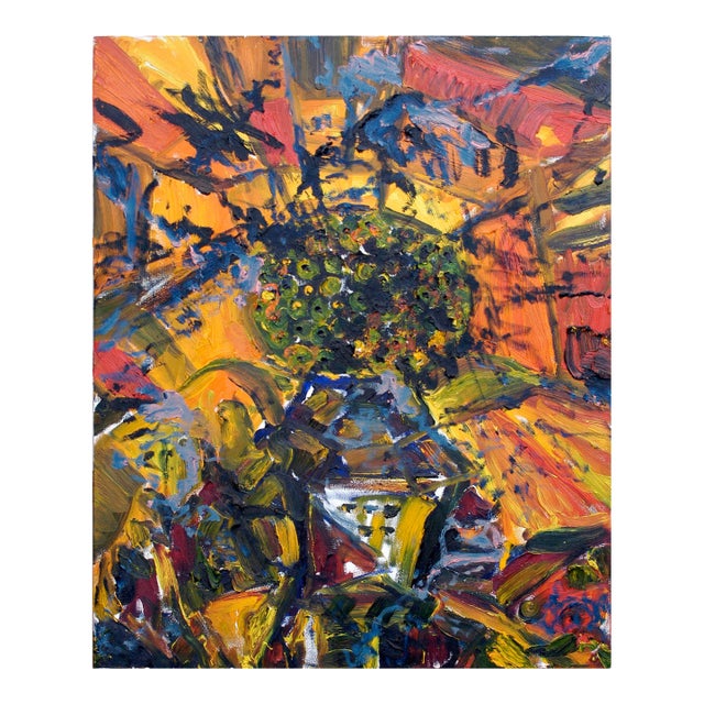 "Abraxus" - Bay Area Abstract Expressionist by Conrad Alvarez For Sale
